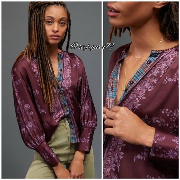 Anthropologie Tops - NWT, Anthropologie, Jeanette Buttondown Top